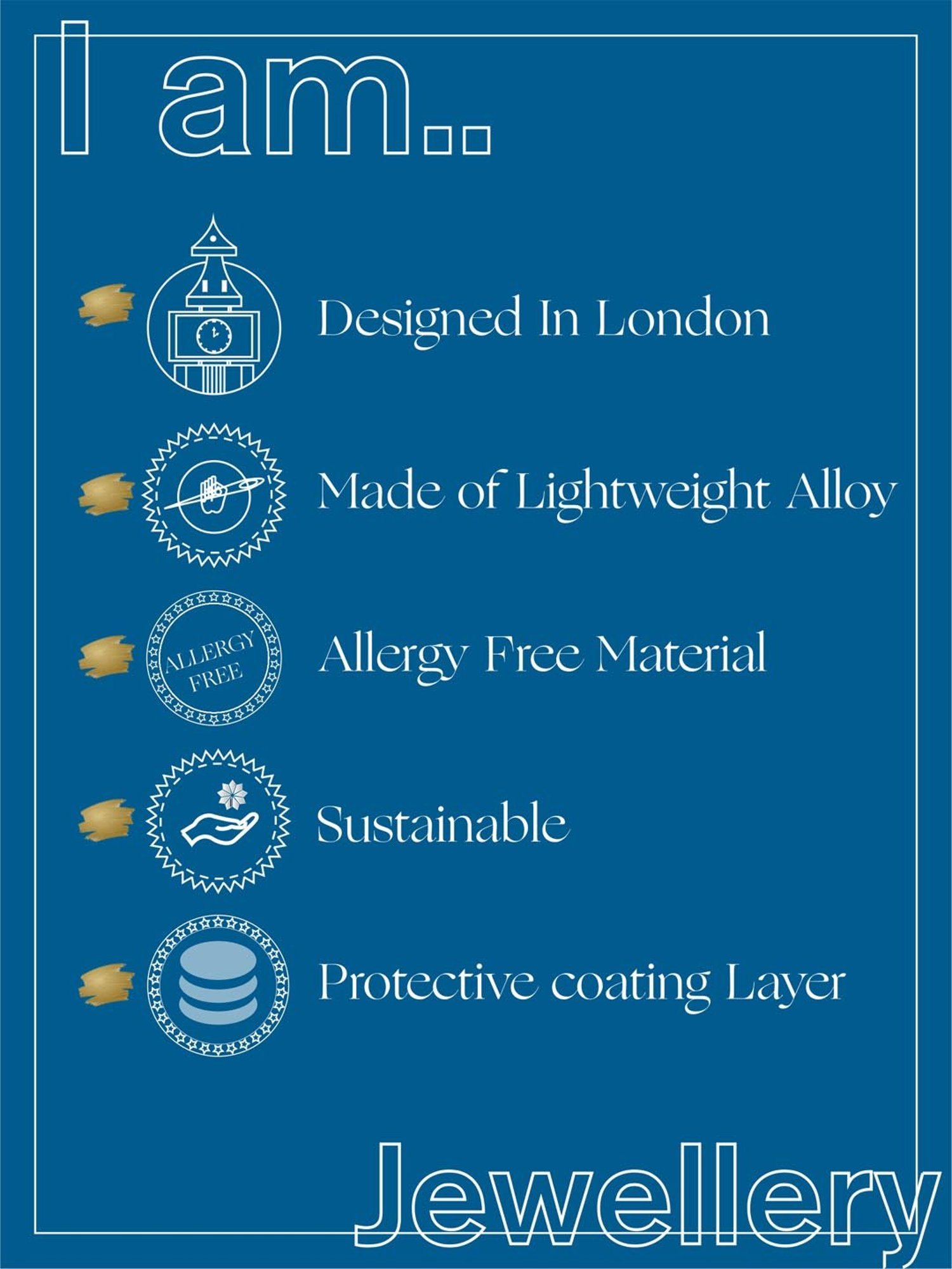 Accessorize London Star Golden Alloy Casual Necklace