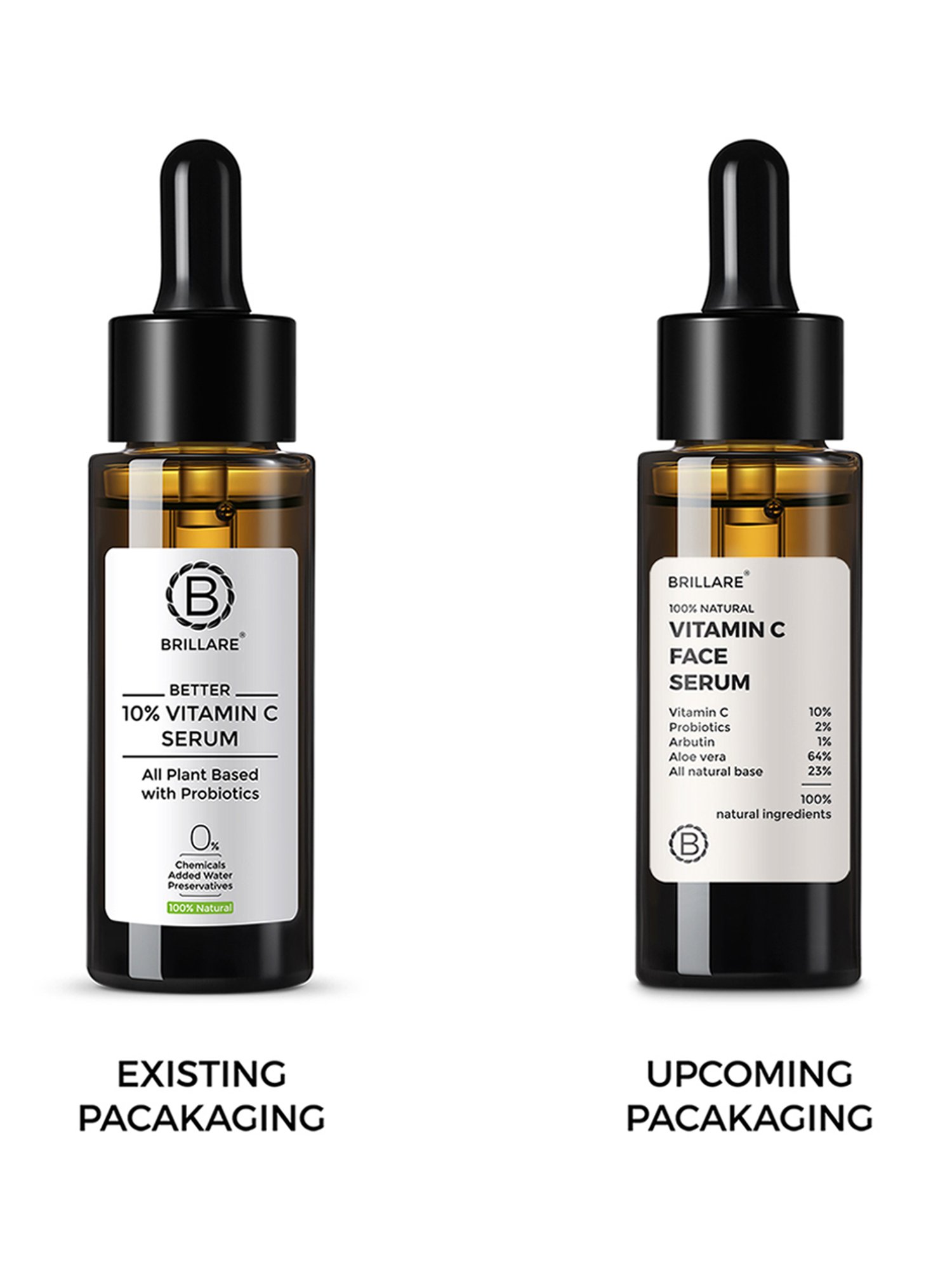 Brillare 100% Natural Vitamin C Face Serum - 30 ml