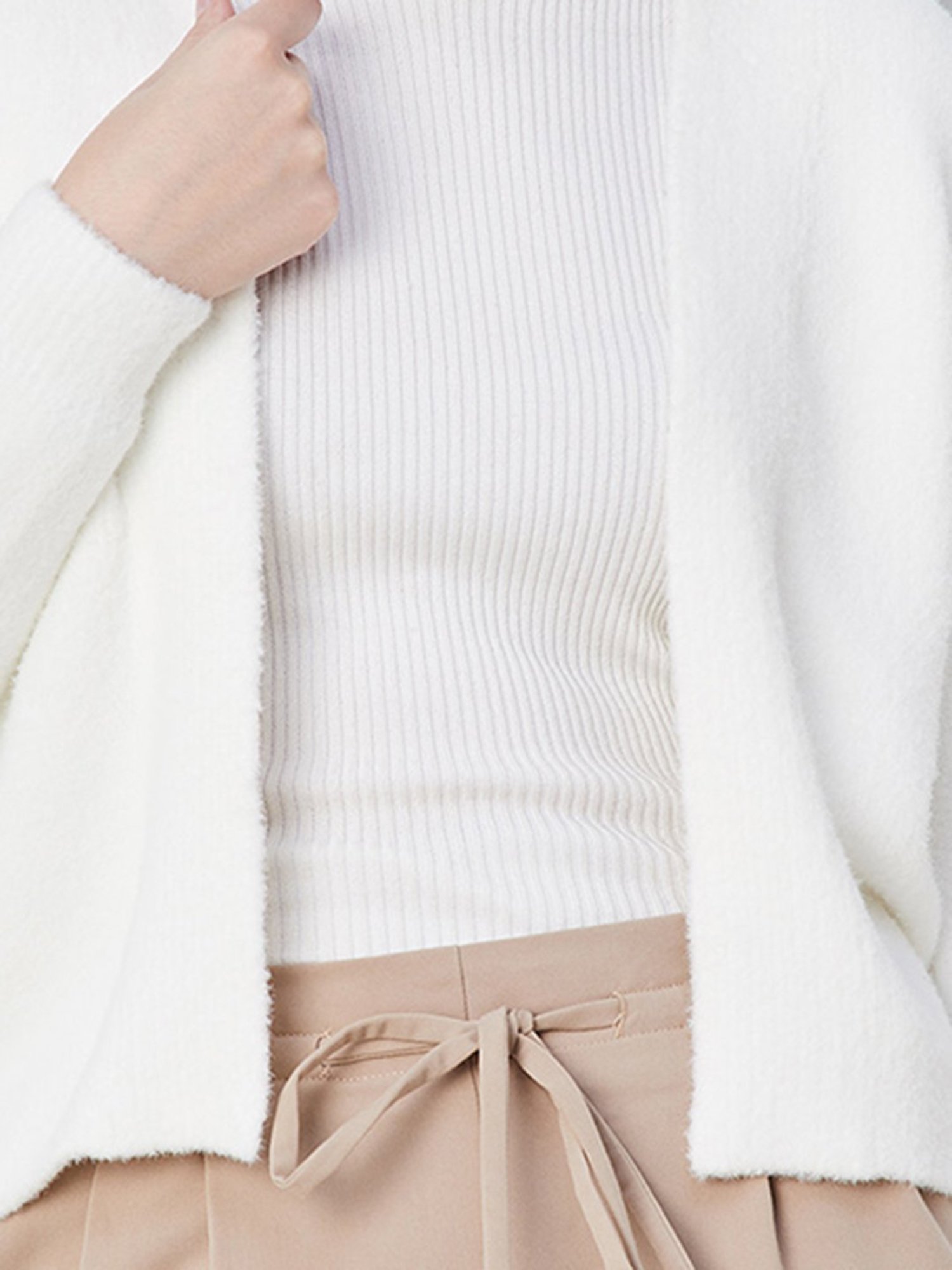 Code by Lifestyle Off White Cardigan