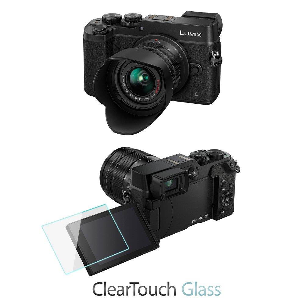 BoxWave Panasonic Lumix DMC-GX8 Screen Protector, [ClearTouch Glass] 9H Tempered Glass Screen Protection for Panasonic Lumix DMC-GX8, DMC-LX15, DMC-LX10