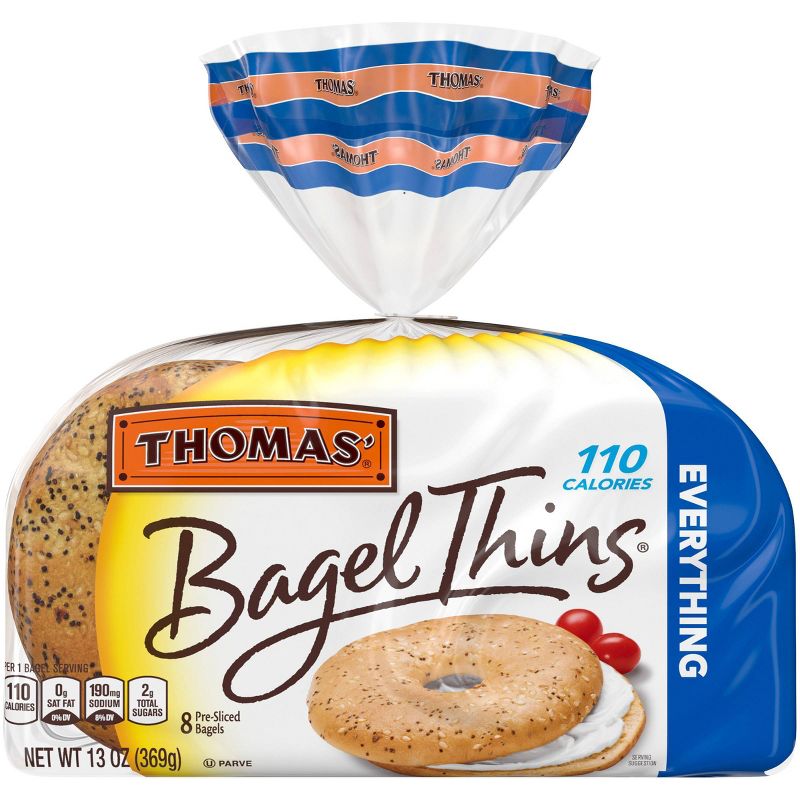 Thomas' Everything Bagel Thins - 13oz/8ct