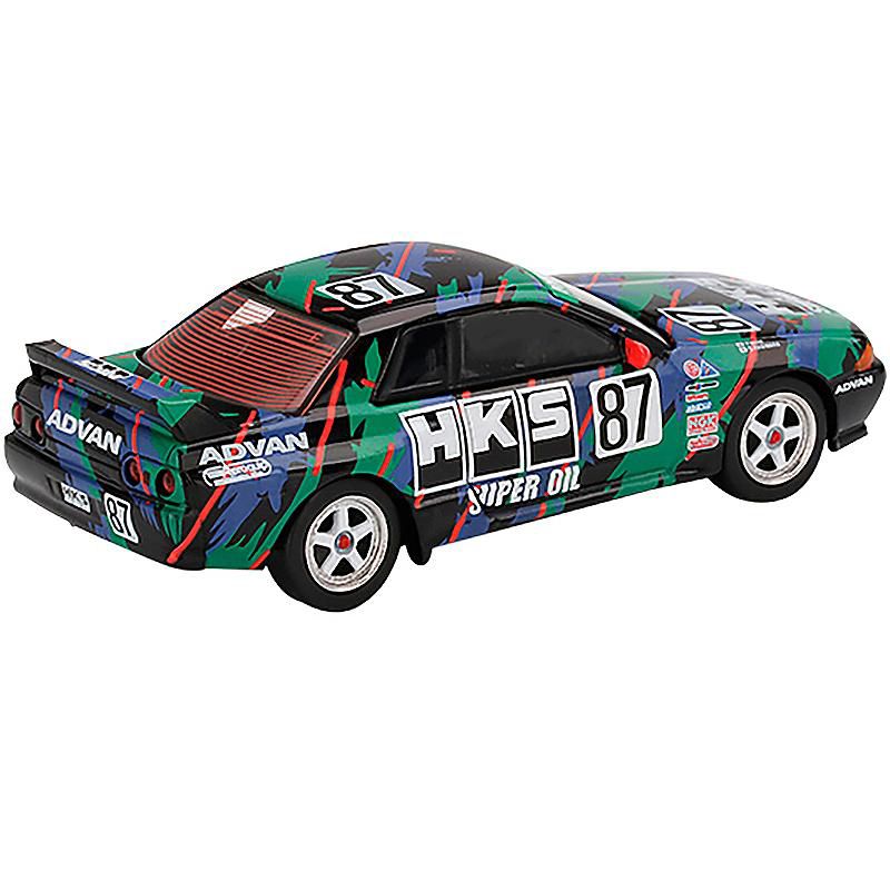 Nissan Skyline GT-R (R32) Gr. A RHD #87 "HKS" Japan Touring Car Chammp. 1993 Ltd Ed 1800 pcs 1/64 Diecast True Scale Miniatures