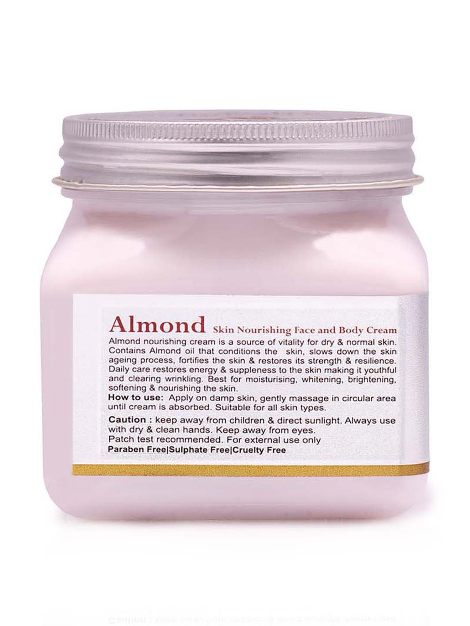 Almond Skin Nourishing Face & Body Cream - 380 ml