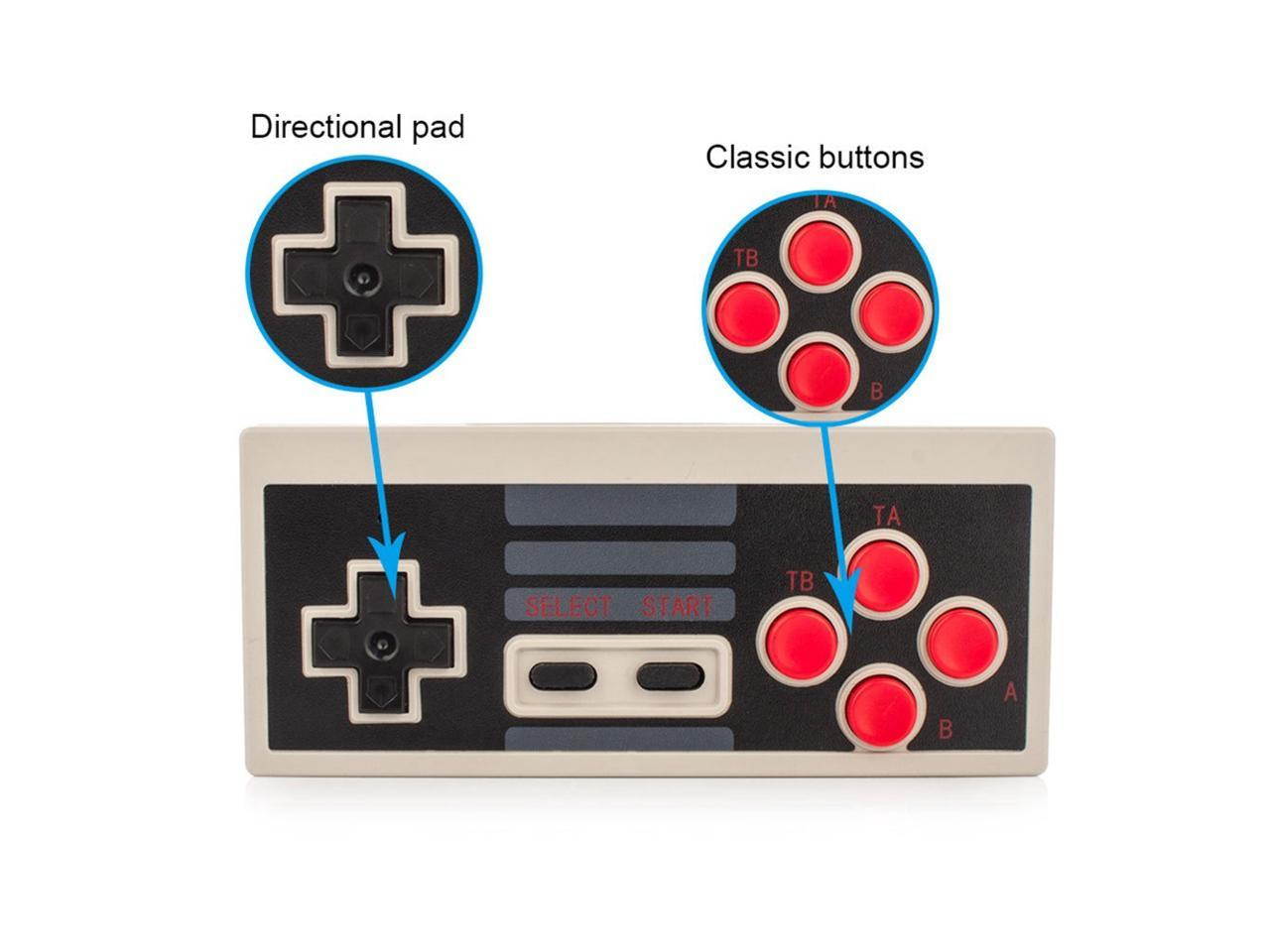 New Mini 2.4GHz Wireless Game Controller Gamepad for Nintendo NES Classic Edition Console