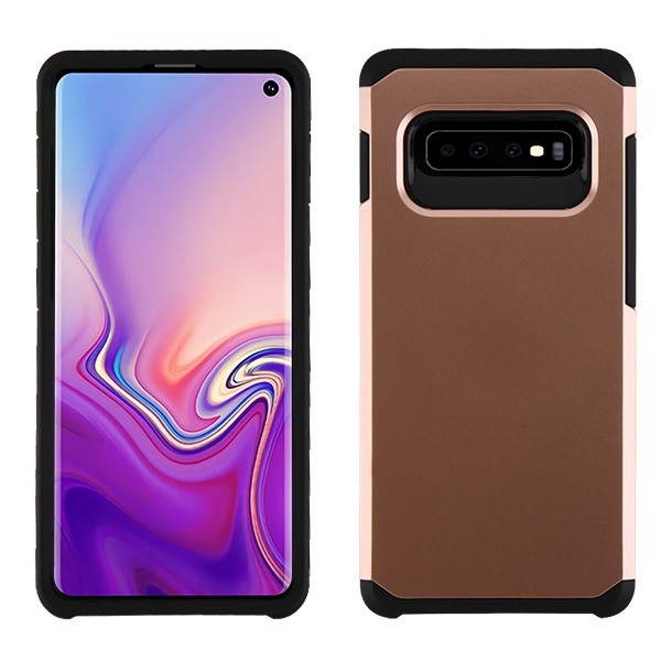 ASMYNA Rose Gold/Black Astronoot Protector Cover  for Galaxy S10