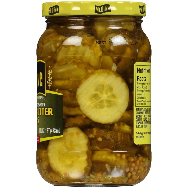 Mt. Olive Old-Fashioned Sweet Bread and Butter Pickle Chips - 16oz