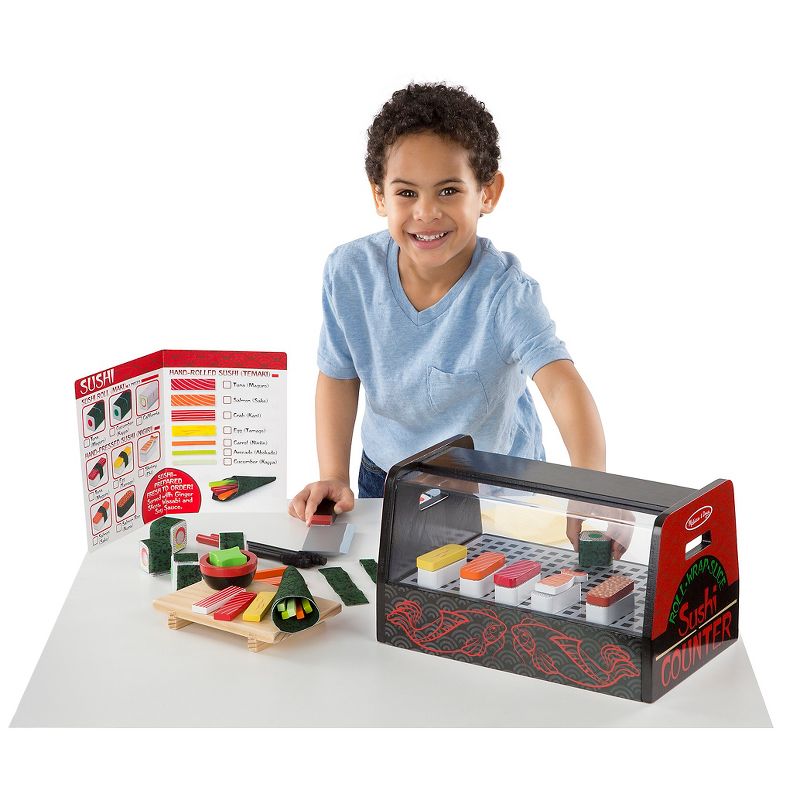 Melissa & Doug Roll, Wrap & Slice Sushi Counter