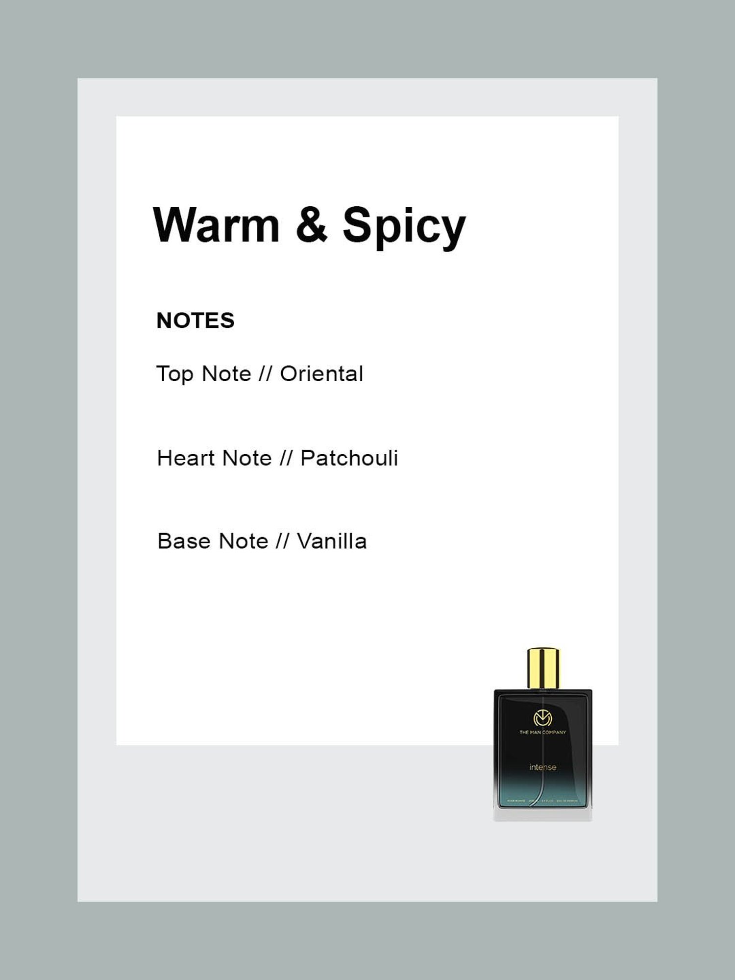 The Man Company Intense EDP for Men - 100 ml