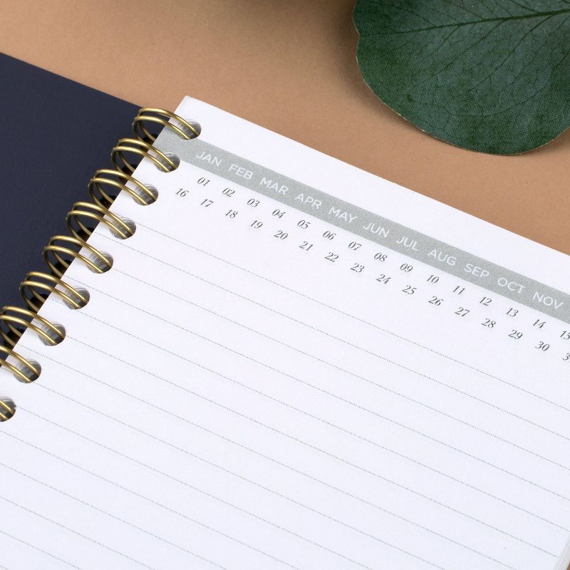 80 sheet 1 Subject Spiral Notebook Work Style Pocket Navy - Cambridge