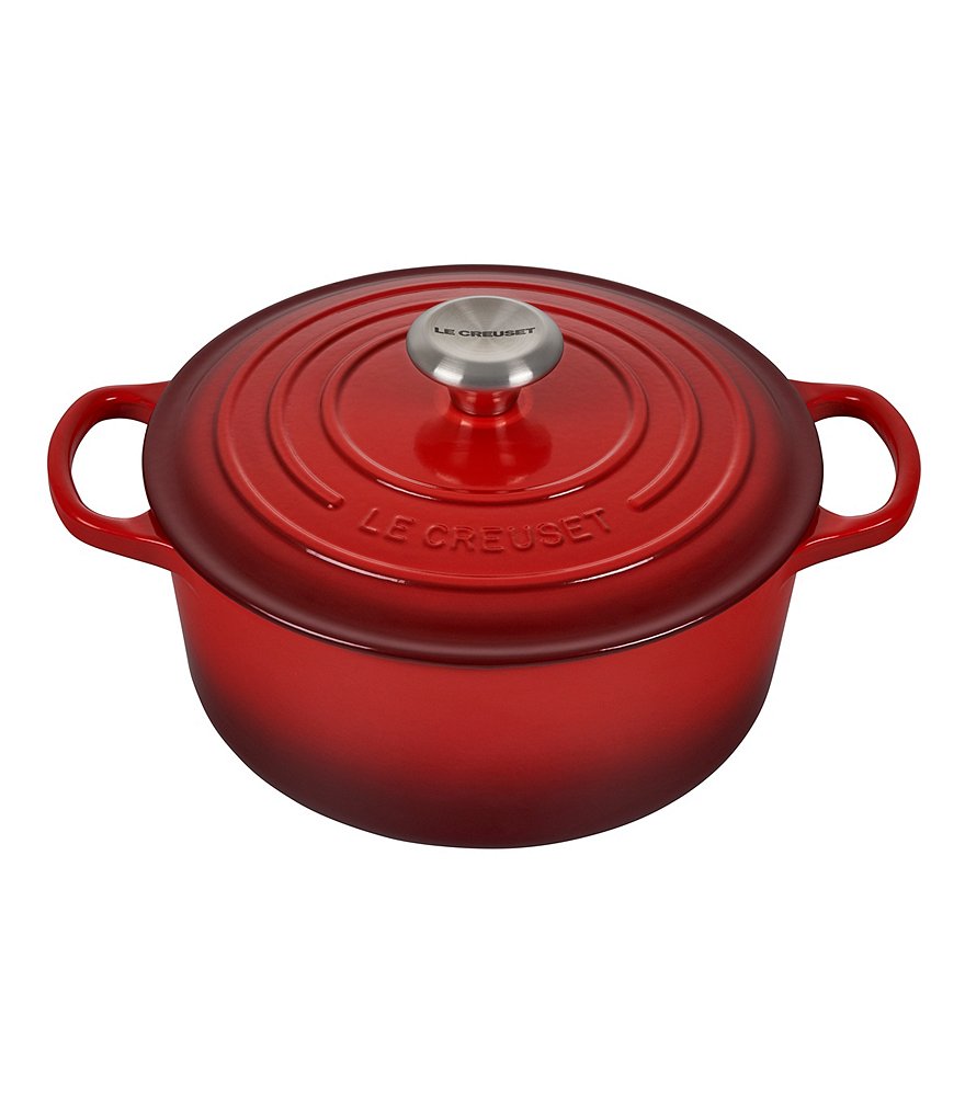 Le Creuset Signature 5.5-qt. Round Enameled Cast Iron Dutch Oven with Stainless Steel Knob