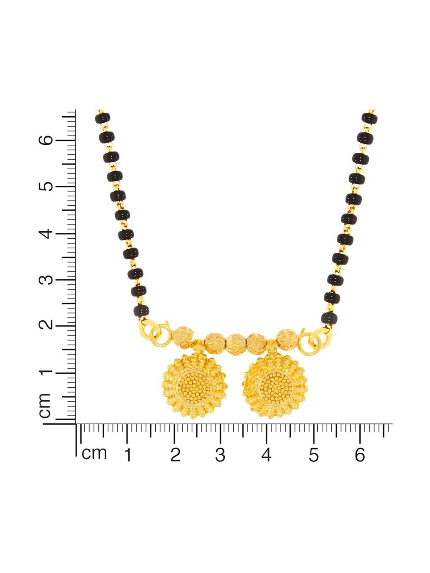 Waman Hari Pethe Jewellers 22k Gold Tanmaniya for Women