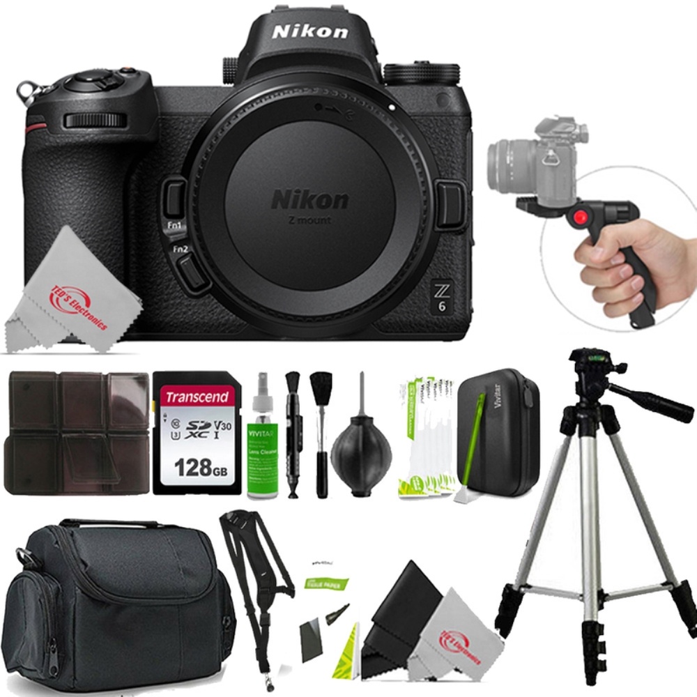 Nikon Z6 FX-Format Mirrorless Digital Camera Body with Cleaning Accessory Kit