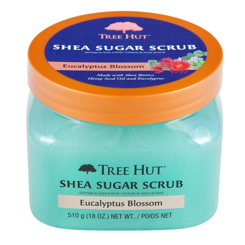 Tree Hut Eucalyptus Blossom Shea Sugar Scrub - 18oz
