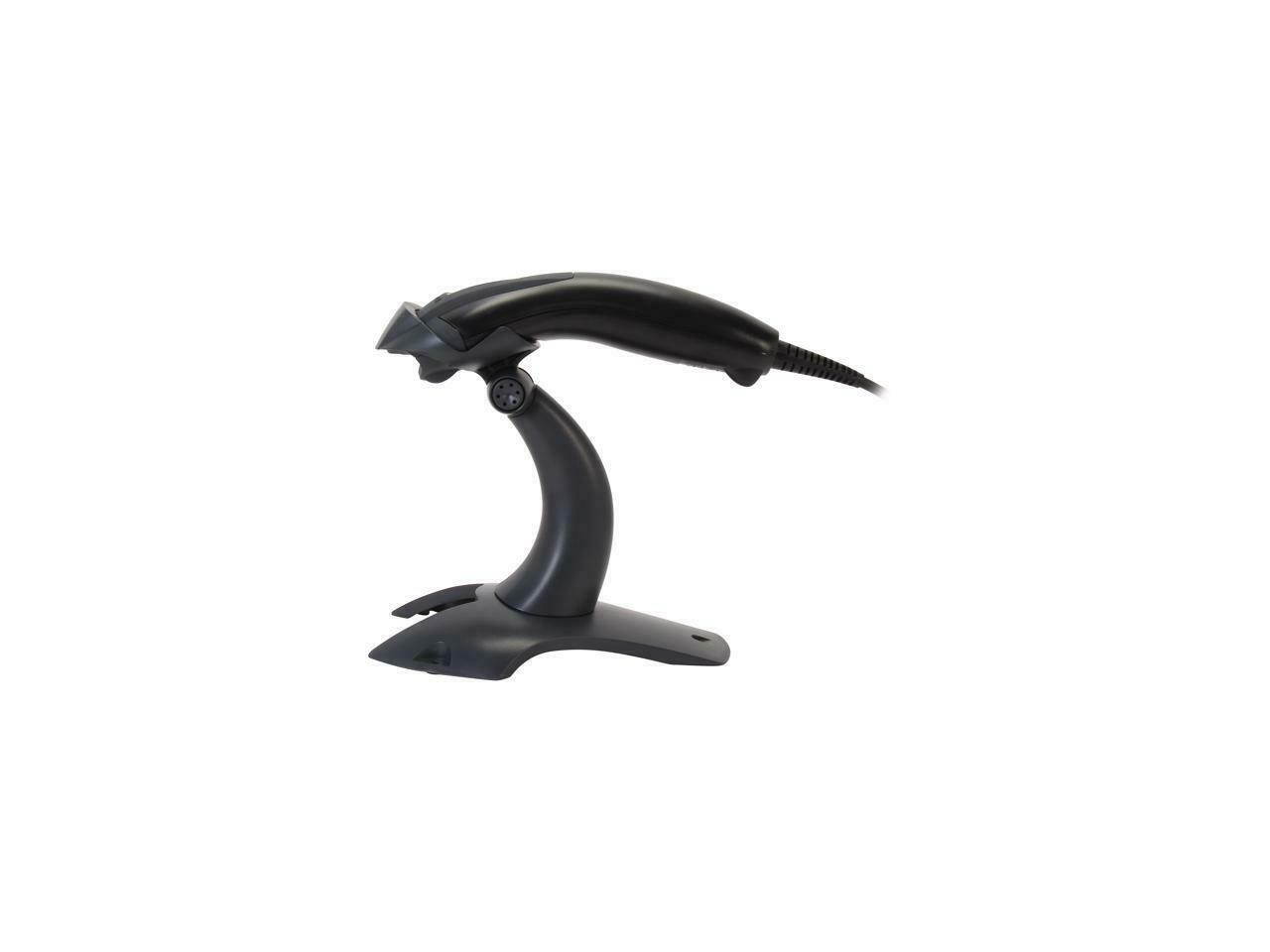 Honeywell Voyager 1200g Wired Laser 1D Barcode Scanner, RS232/USB/KBW/IBM, USB Kit with Stand, Black - 1200G-2USB-1