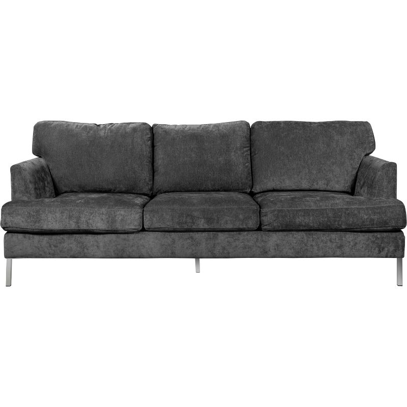 Lafayette Sofa Gray Velvet - Finch