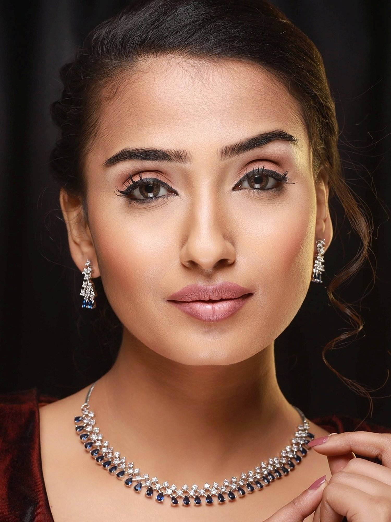 Bold By Priyaasi Men's Stylish Silver-Plated Dumbbell Pendant on a Trendy Chain