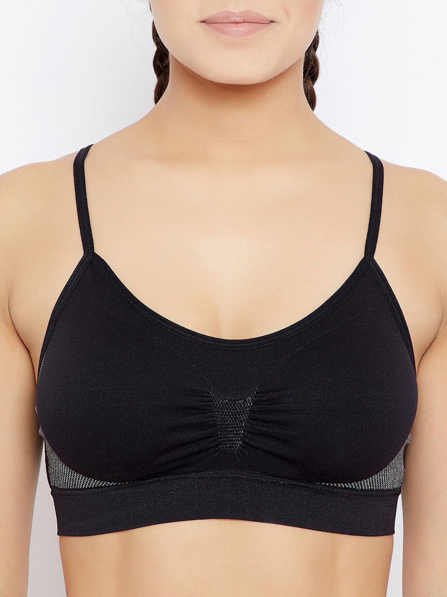 C9 Airwear Black Full Coverage Bralette Bra