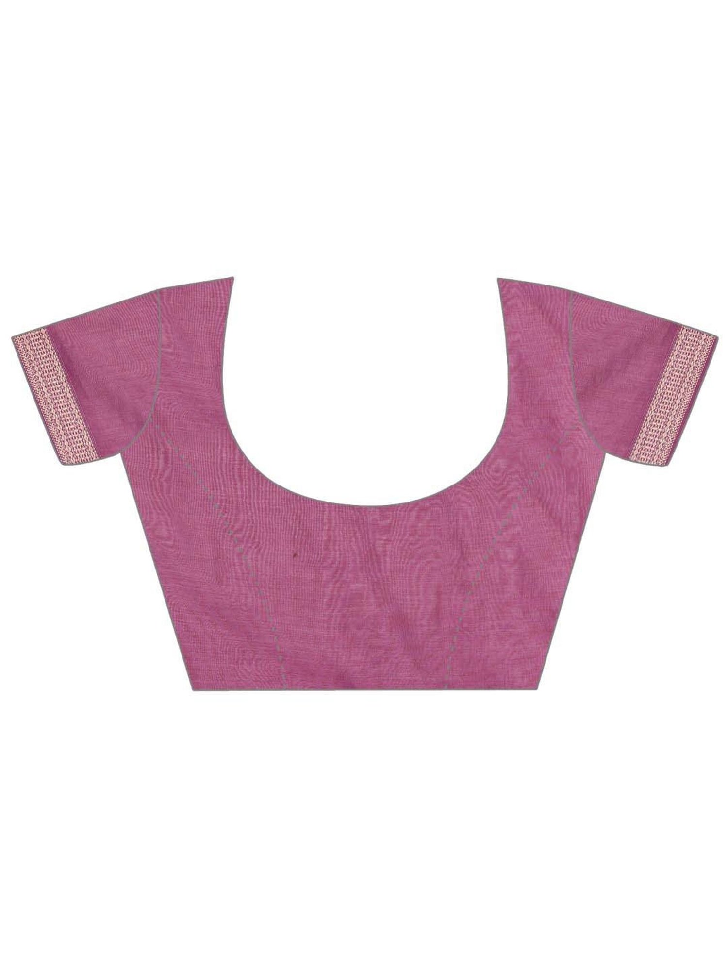 Elora Purple Silk Woven Saree With Unstitched Blouse