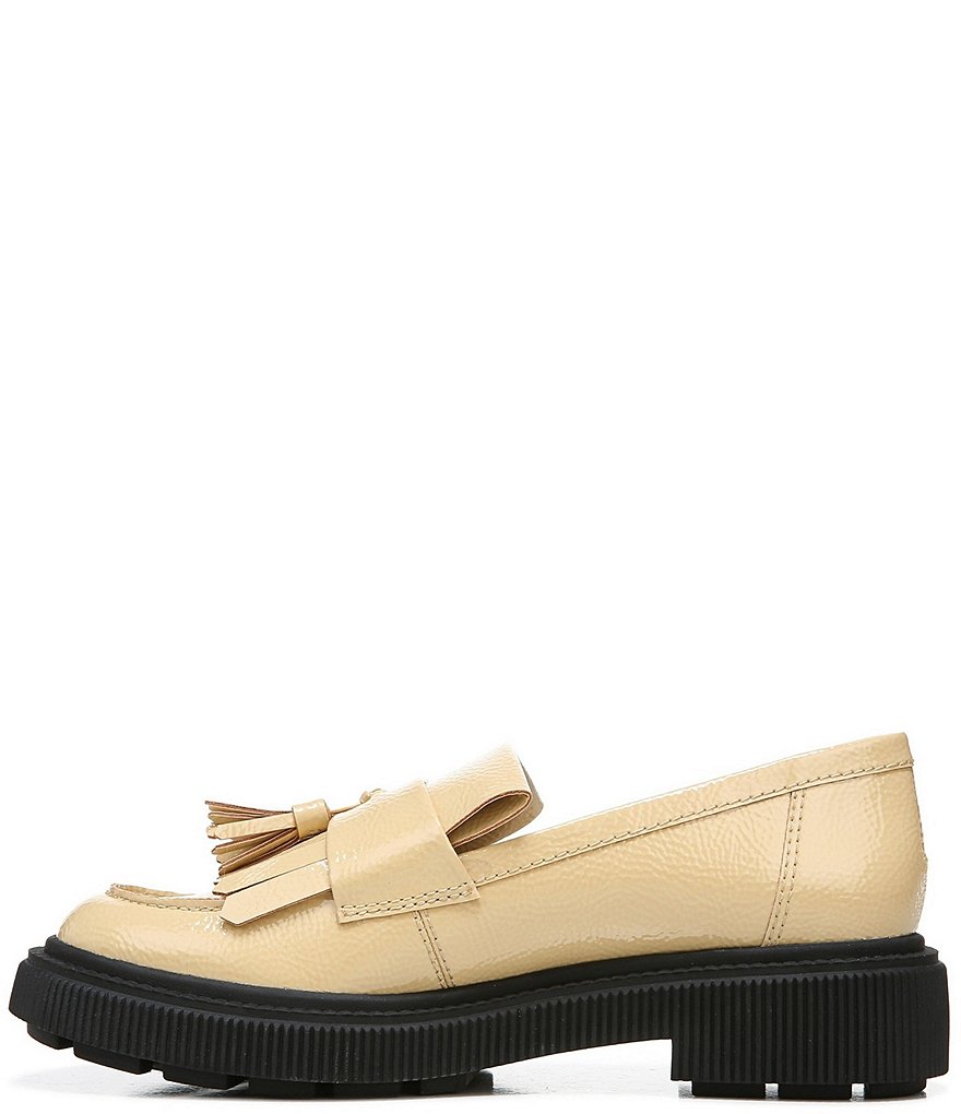 Franco Sarto Jack Kiltie Fringe Tassel Patent Loafers