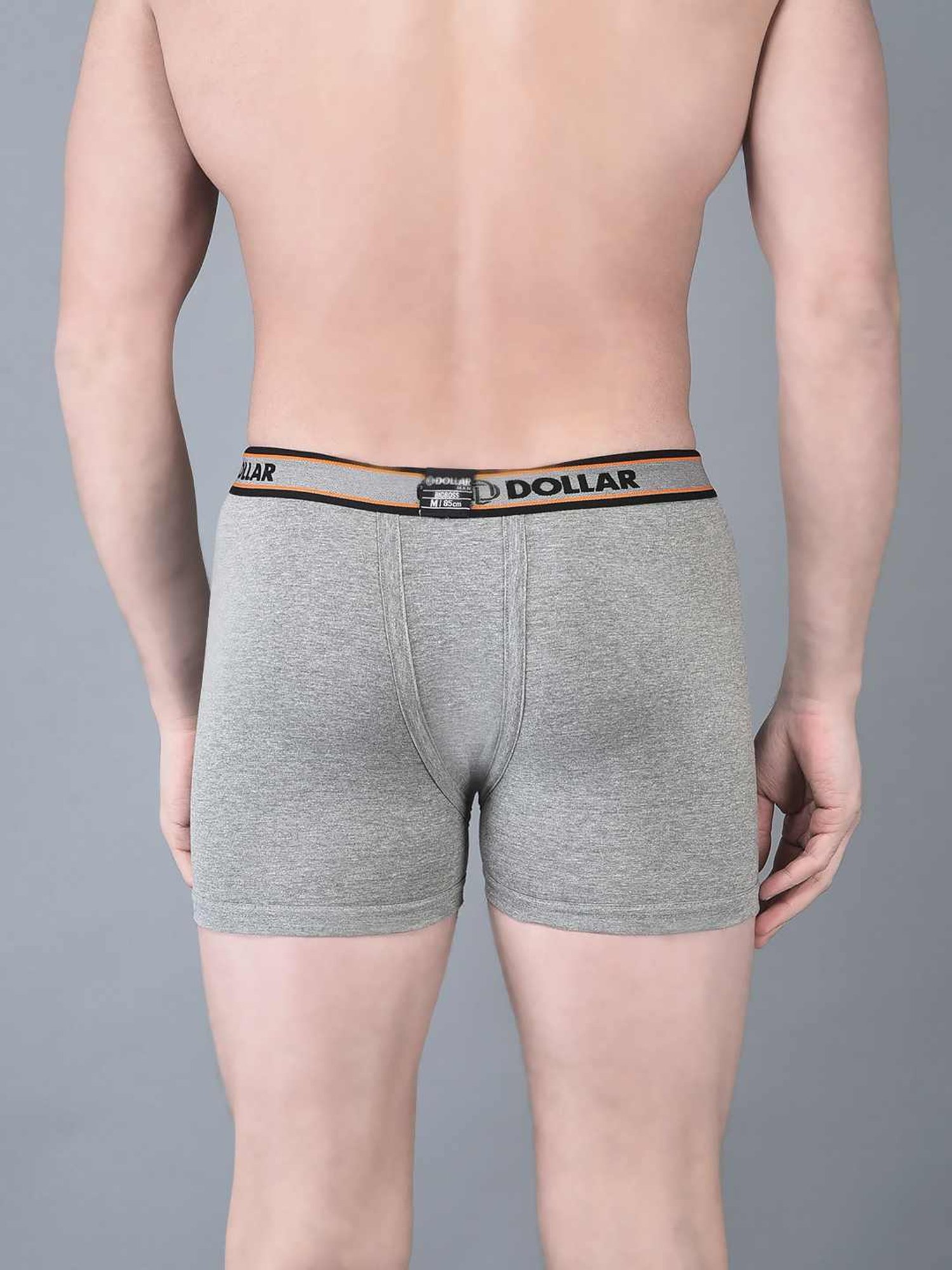 Dollar Bigboss Assorted Cotton Regular Fit Trunks - Pack Of 2