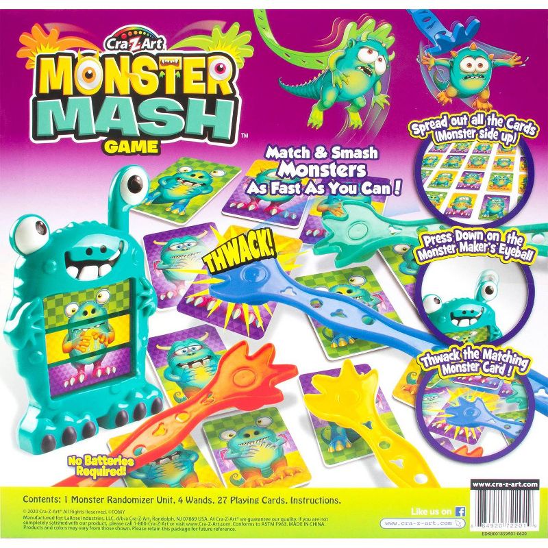 Cra-Z Art Monster Mash Board Game