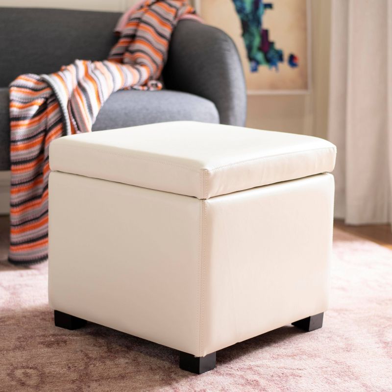 Storage Ottomans White - Safavieh