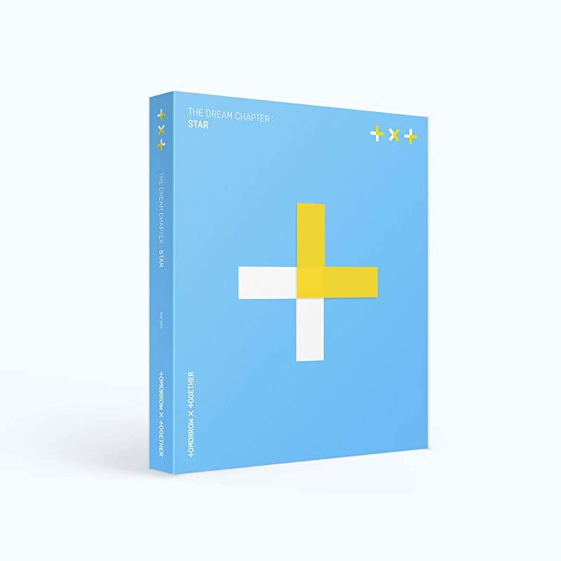 TXT Tomorrow X Together THE DREAM CHAPTER STAR Debut Album 1CD+Photobook+2Photocards+1Transparent Photocard+Sticker Pack+Folded Poster+Extra Photocards Set