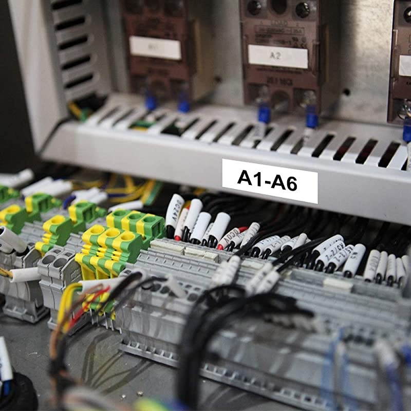 Compatible White M Tape Replacement for Brother P-Touch M Tape 12mm 0.47 Inch White M-K231 M-231 M-K231s Label Tape for Brother Label Maker PT-M95 PT-90 PT-70 PT-65 PT-80, 5-Pack