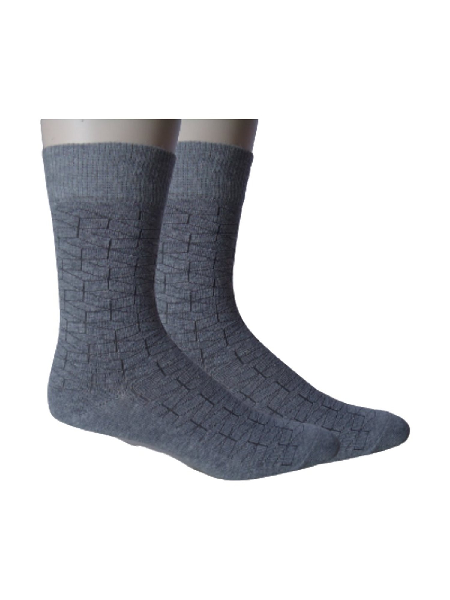 Sokker Grey Geometric Socks
