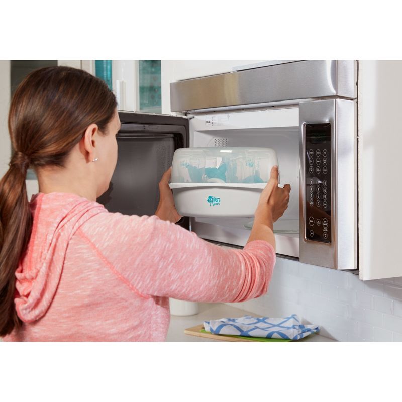 Nanobebe Baby Bottles Sippy Cups & Accessories Microwave Steam Sterilizer