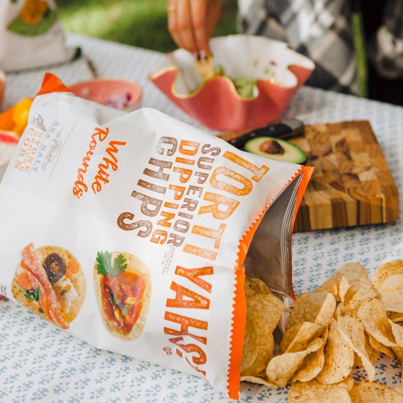 Tortiyahs! White Round Chips - 12.5oz