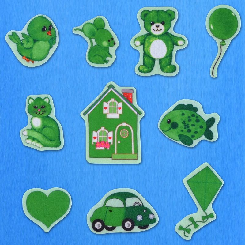Little Folk Visuals Color Bears and Stories Felt Set - 60 Pcs