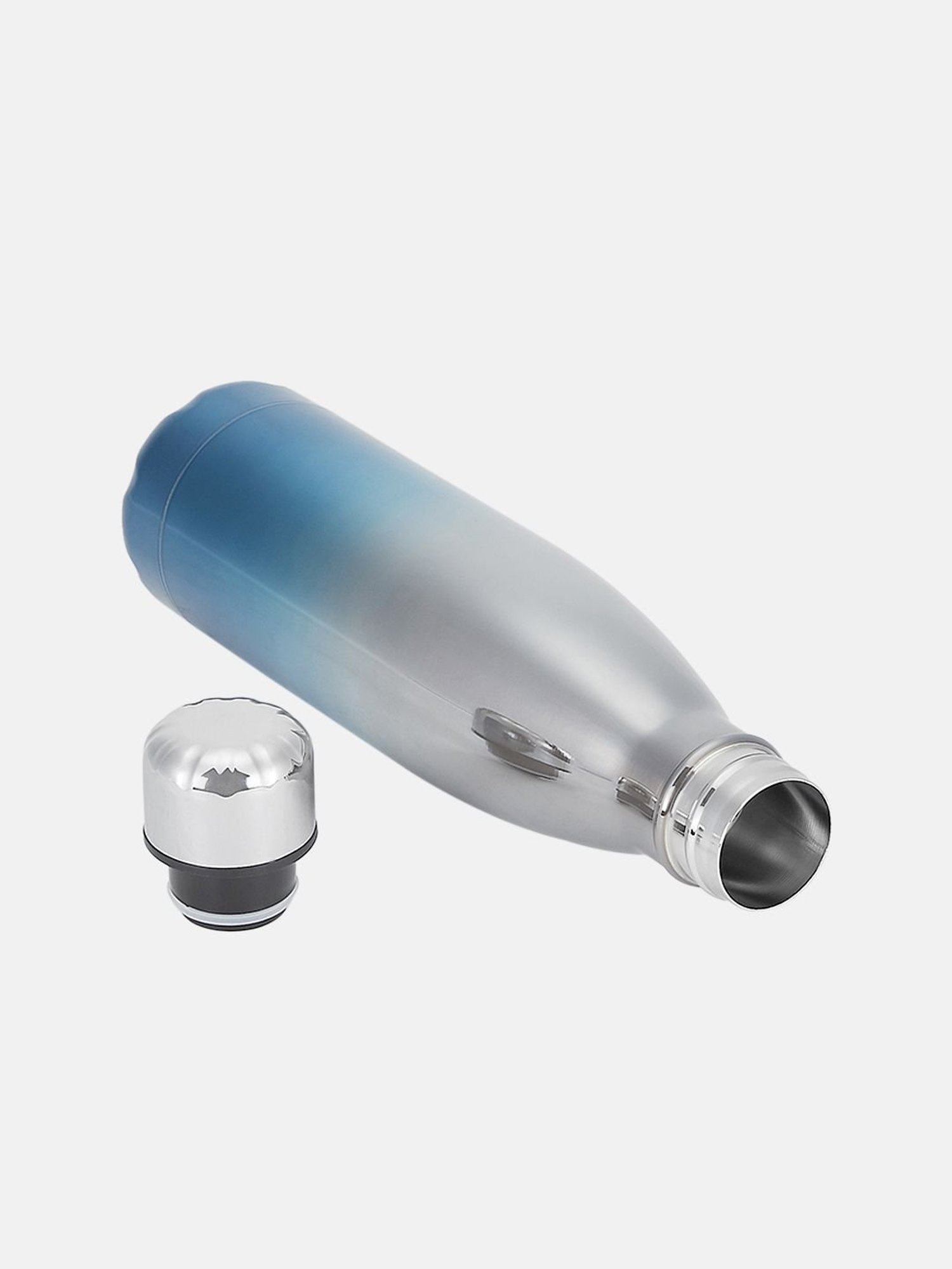 Living Scapes by Pantaloons Teal Steel Water Bottles (0.5 L)