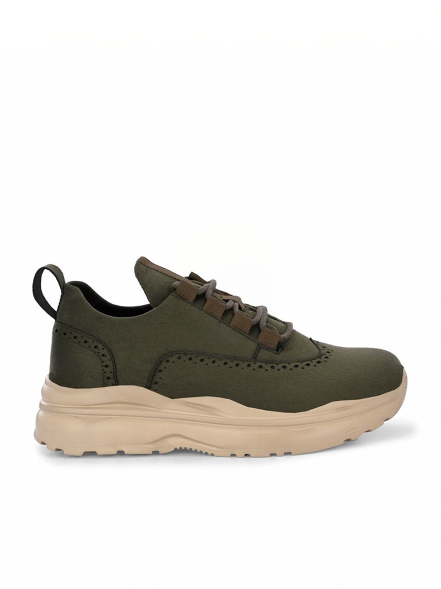 Hoversole Men's Gravity Green Casual Sneakers