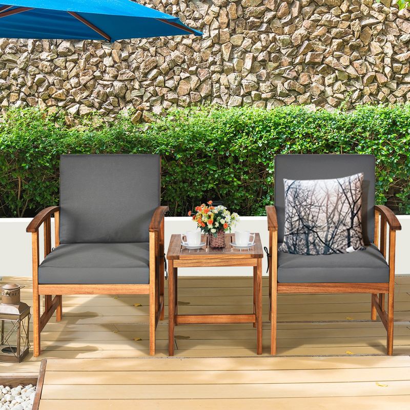 7pc Studio Shine Collection Patio Conversation Set with Sofa, 4 Armchairs & 2 Tables - W Unlimited