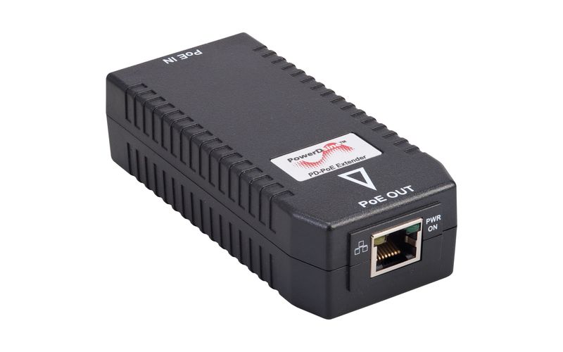 Microsemi 1-Port, Extends PoE Range by Additional 100m, 802.3af /802.3at Output Power