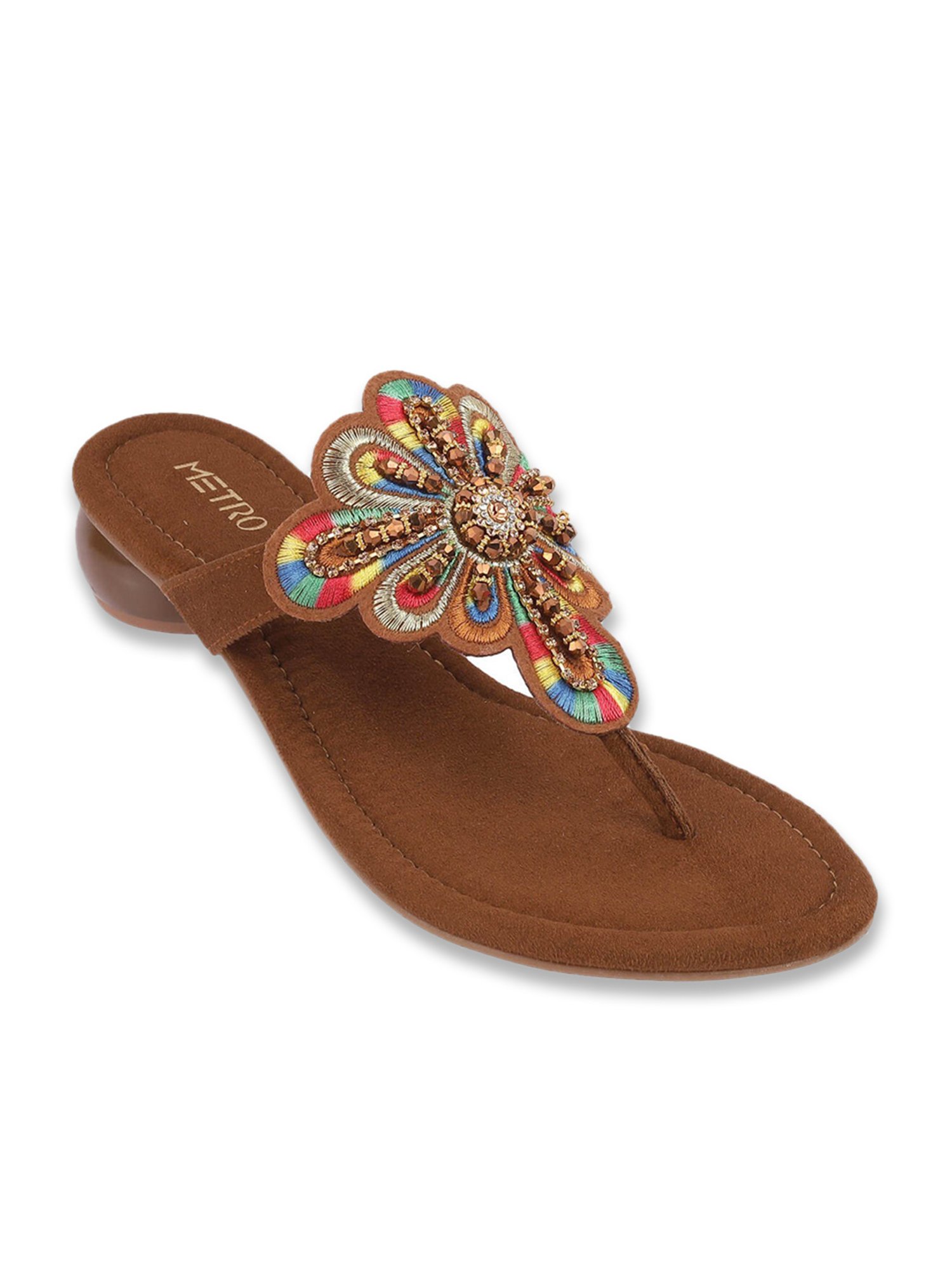 Truffle Collection Women's Golden Flat Ballets