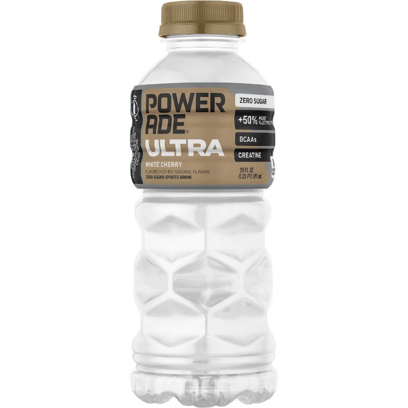 POWERADE Ultra White Cherry Sports Drink - 20 fl oz Bottle