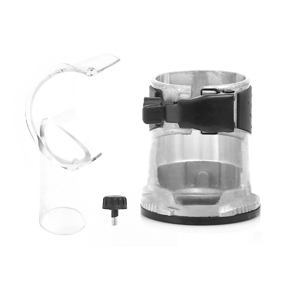 Trimming Machine Aluminum Alloy Base Dust Cover for Makita 65mm Trimmer Trimming Machine-2