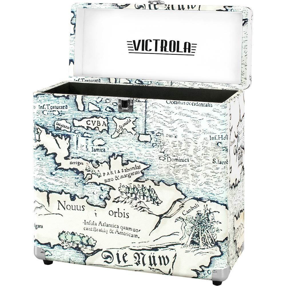 Victrola - Storage Case for Vinyl Turntable Records - Map