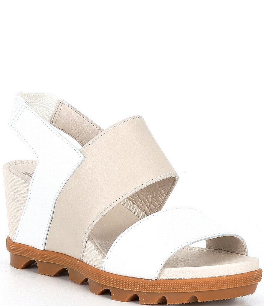 Sorel Joanie II Leather Slingback Wedges