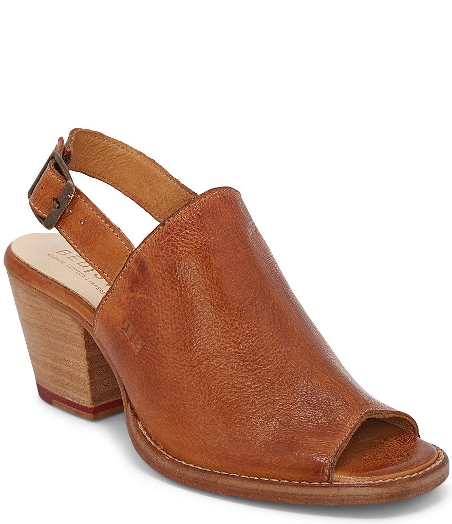 Bed Stu Sierra Leather Sling Mules