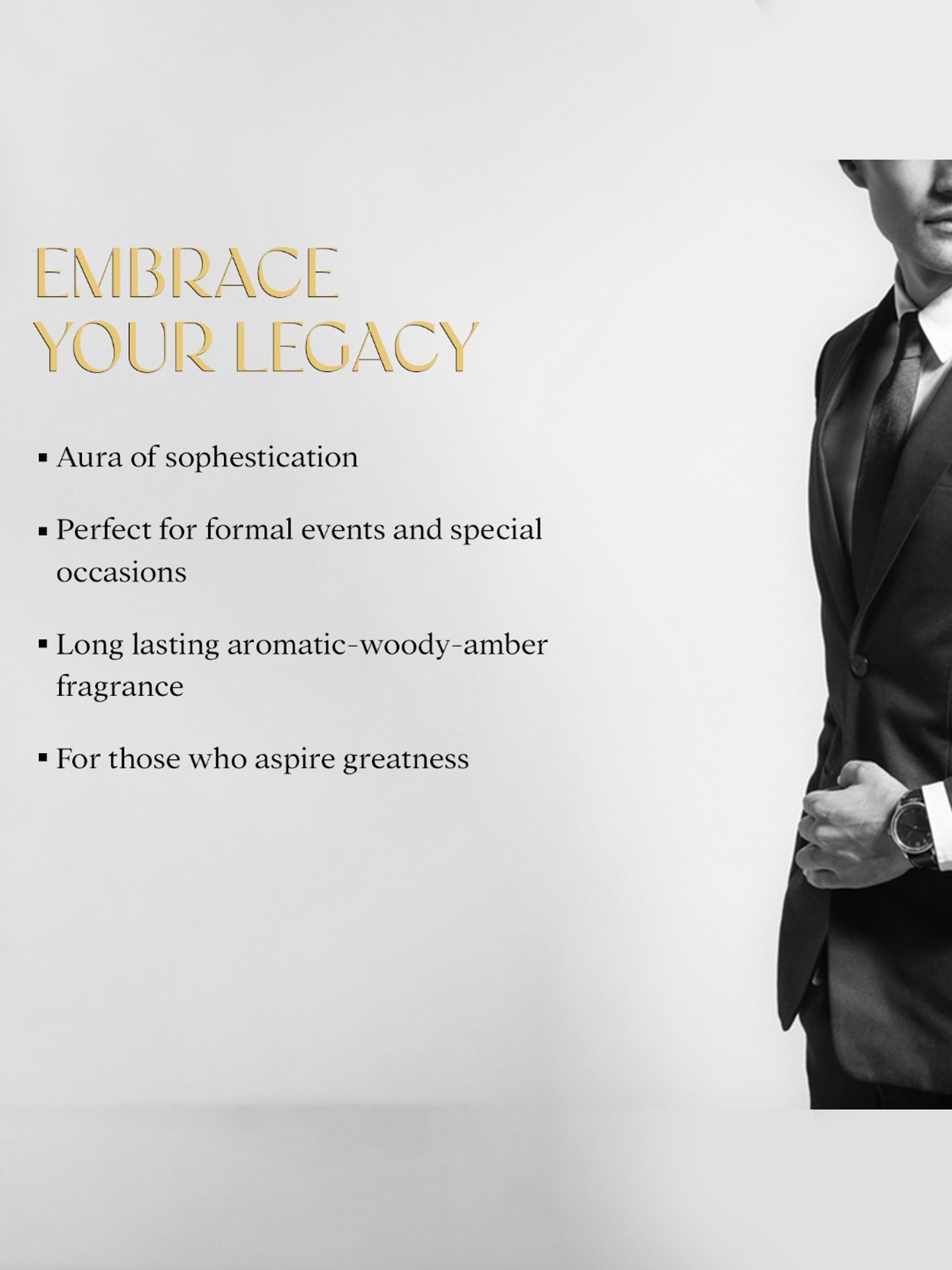 NISARA The Legend Eau de Parfum For Men - 50 ml