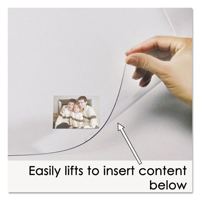 Artistic Second Sight Clear Plastic Hinged Desk Protector 21 x 17 SS1721