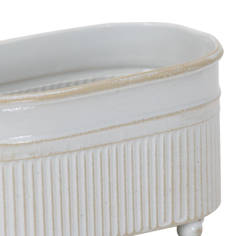 The HC Companies 3 Inch Round Plastic Sprite Decorative Indoor Flower Succulent Planter Pot with Drain Plug Hole, Artisan Taupe