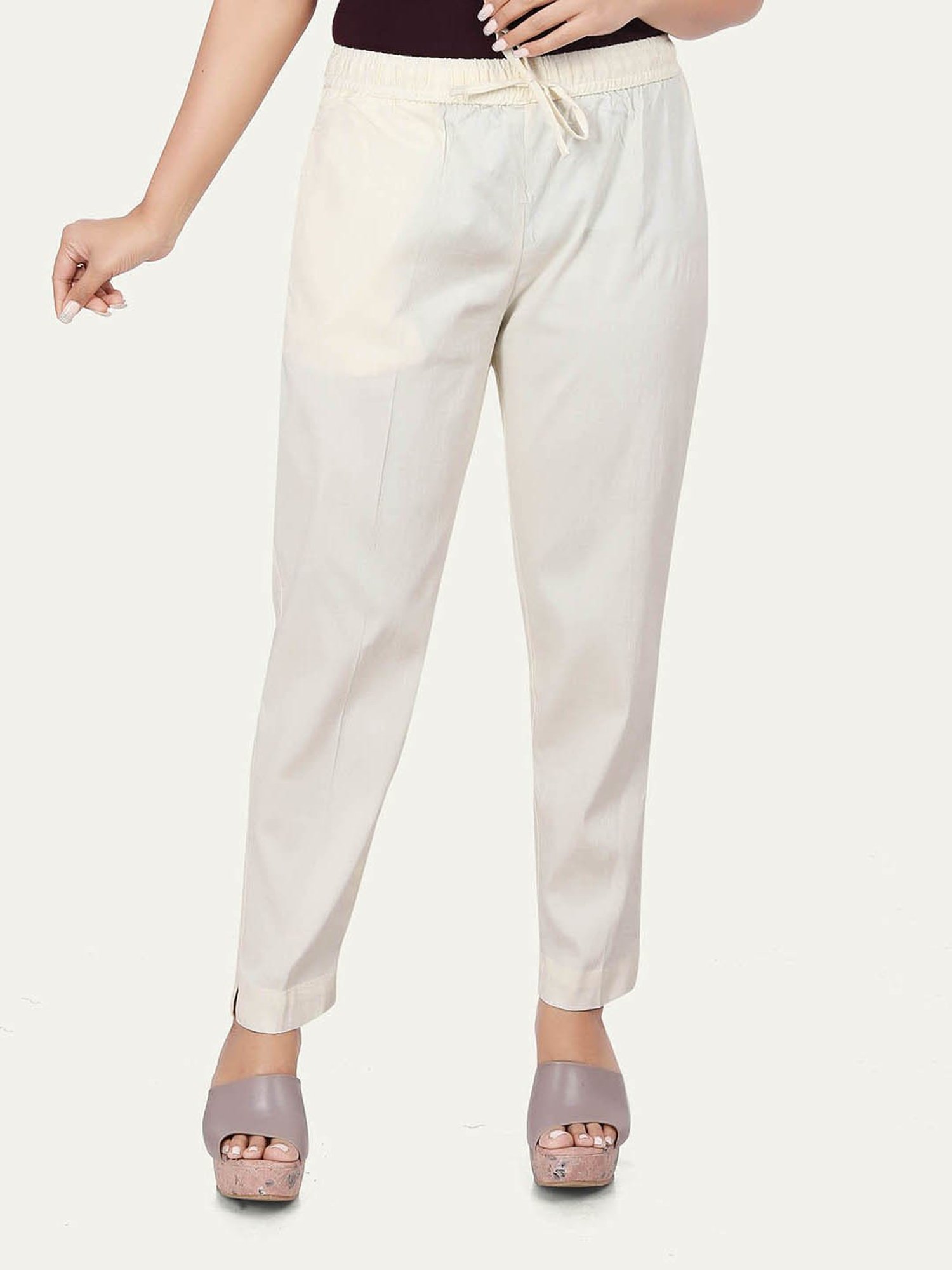 Cotton Culture Off White Pants