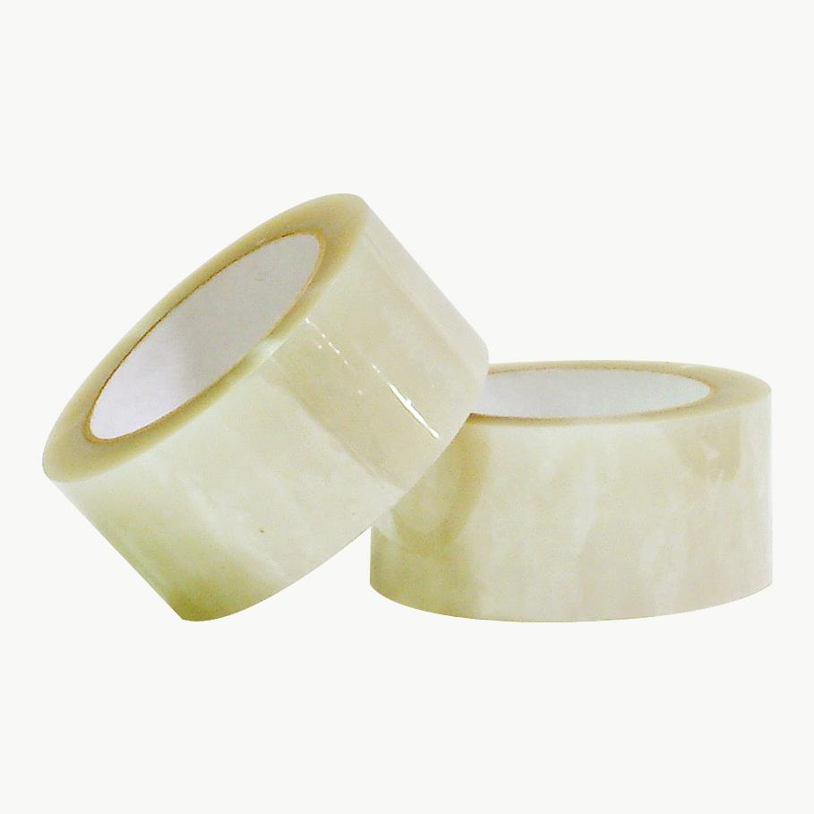 JVCC PES-32G Polyester Film Packaging Tape: 6 in x 60 yds. (Clear)