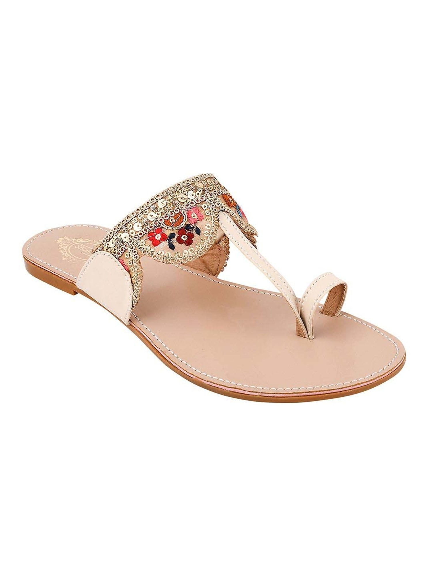 Shoetopia Kids Black Toe Ring Sandals