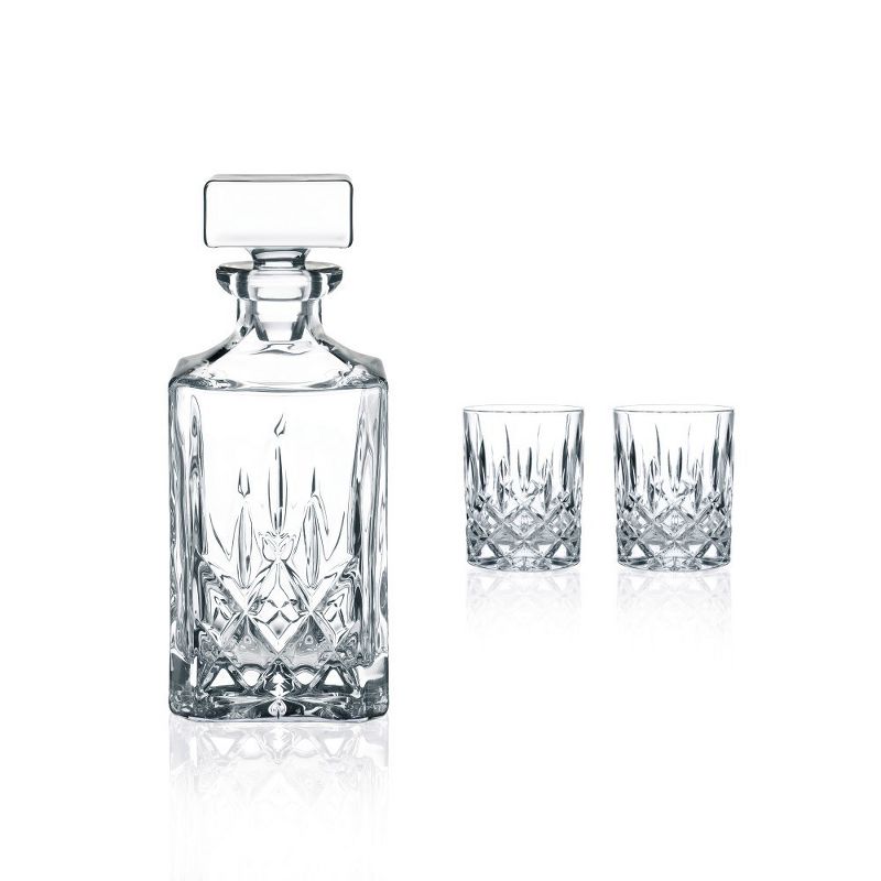 Nachtmann 3pc Whiskey Decanter Set