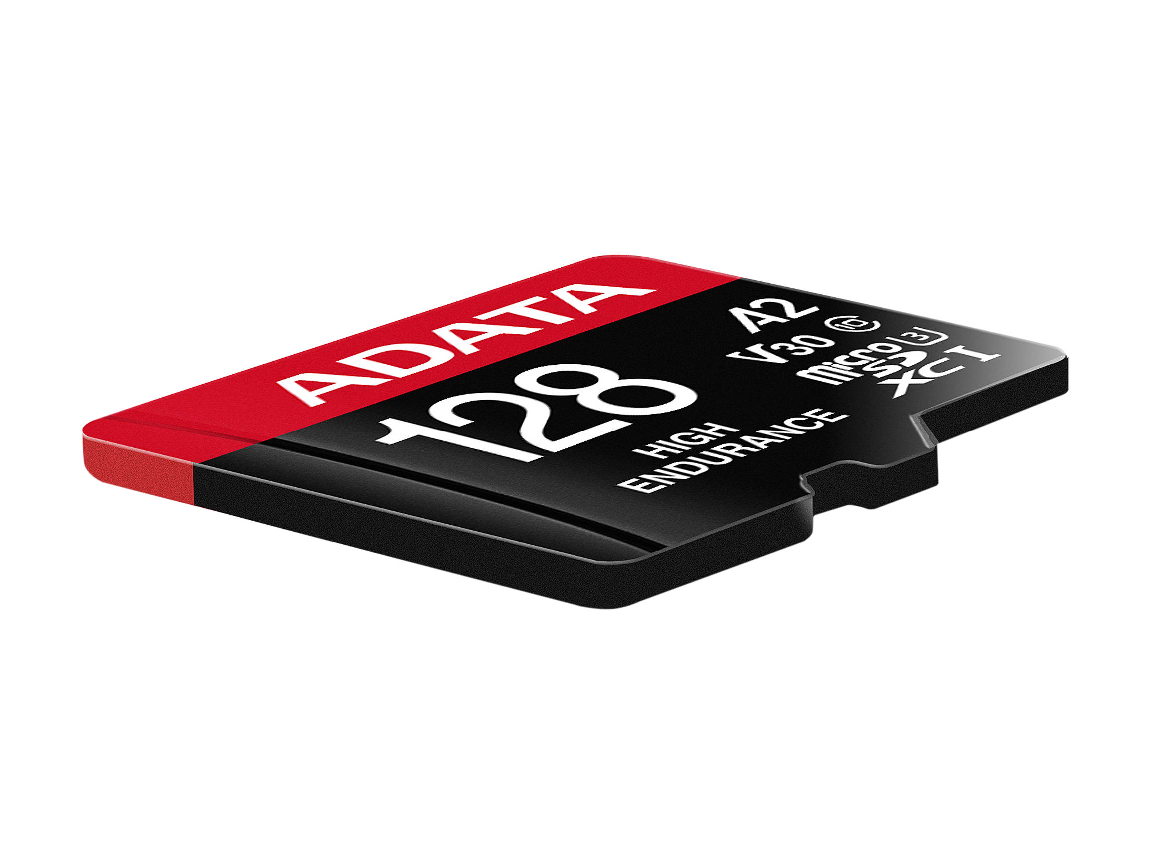 ADATA 64GB High Endurance microSDXC UHS-I U3 / Class 10 V30 A2 Memory Card with SD Adapter, Speed Up to 100MB/s (AUSDX64GUI3V30SHA2-RA1)